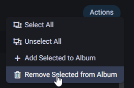Пример удаления медиафайлов из хранилища